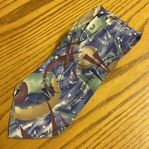 CEZANI Abstract Necktie | 100% Silk
